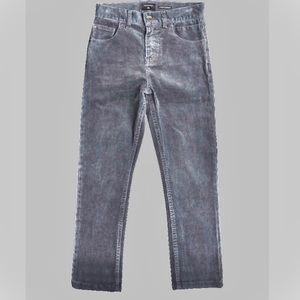 Quicksilver grey corduroy boy pants size 7 / large
